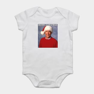 Clark Griswold Kiss My Ass Christmas Vacation Baby Bodysuit